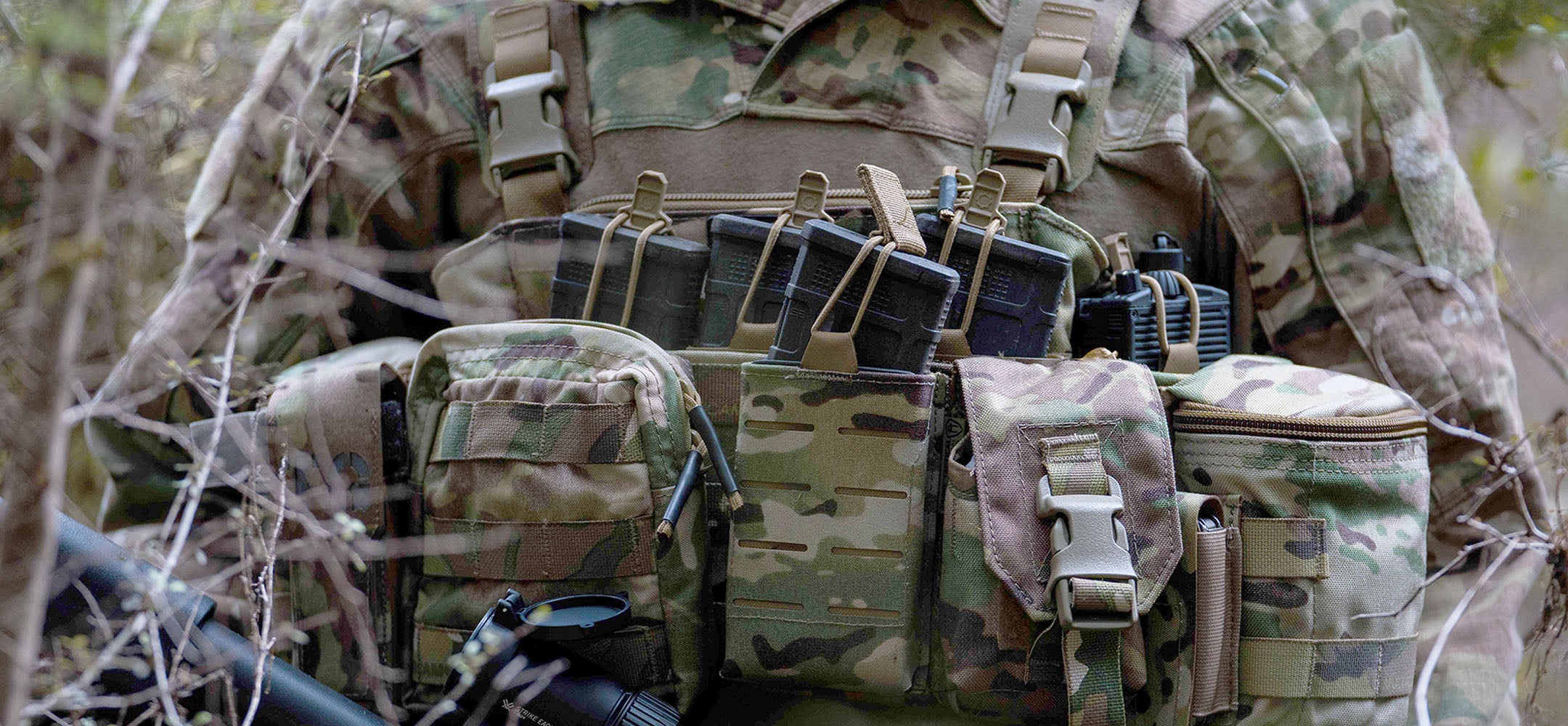 Military Chest rig in situ