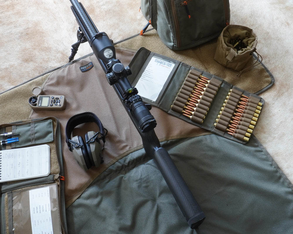 Sabre Tactical Shooting mat and shooting Gear